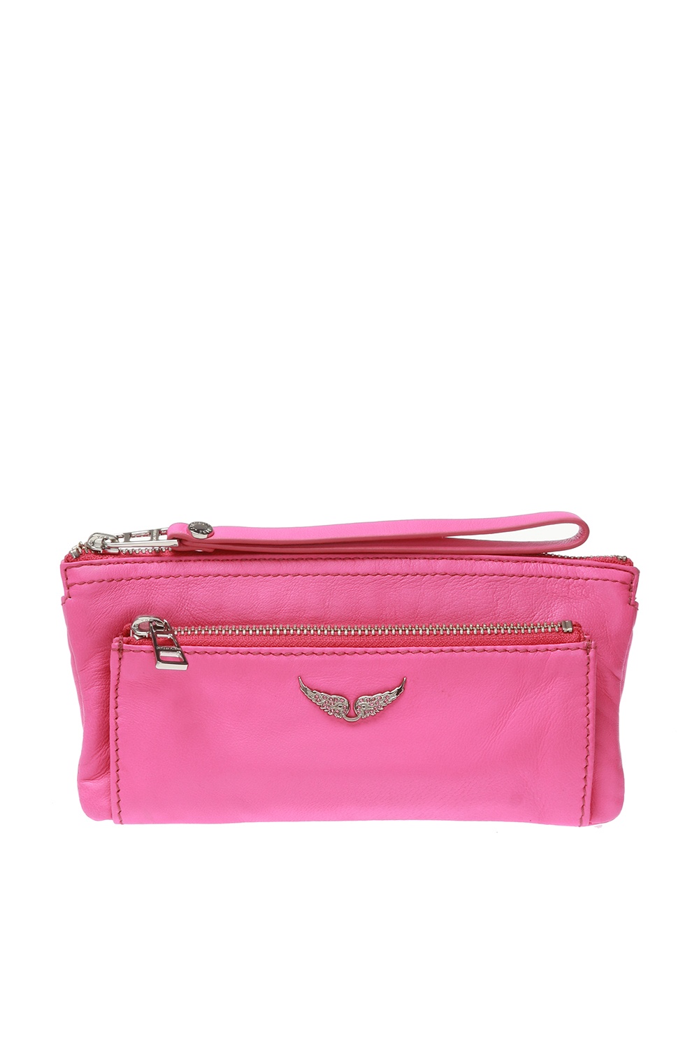 ZADIG & VOLTAIRE ピンクバッグ NEW ZADIG & VOLTER PINK UMA ZV QUILTED LEATHER ZIGZAG